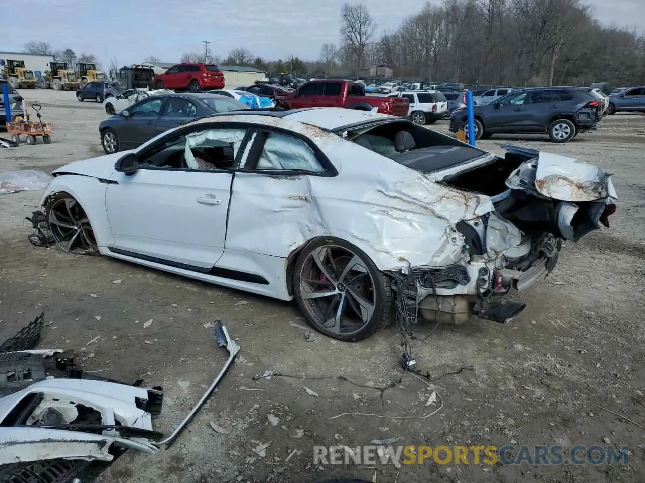 2 fotografías del automóvil dañado WUAPWAF59KA903186 AUDI S5/RS5 2019