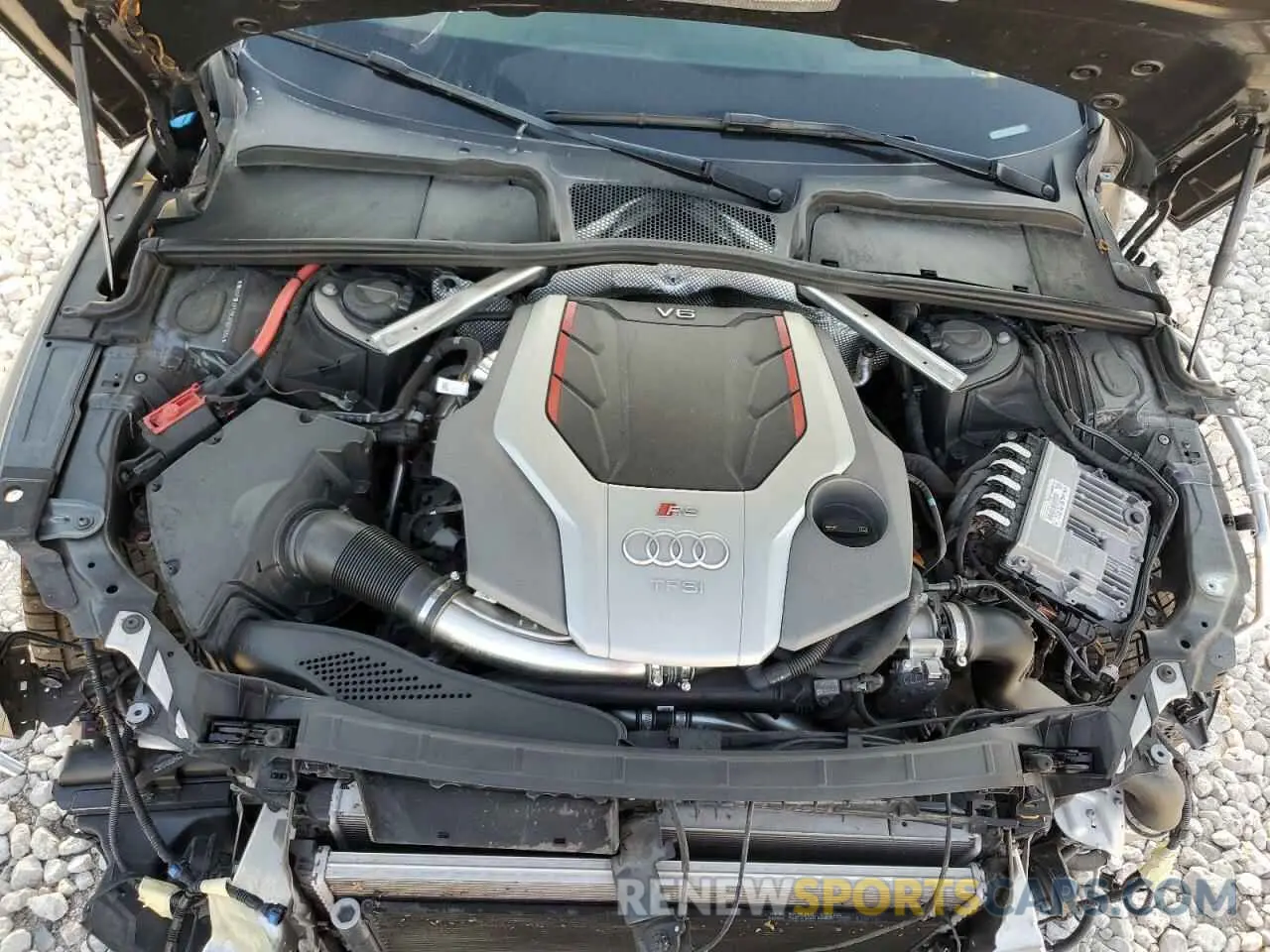 11 fotografías del automóvil dañado WUAPWAF59KA907884 AUDI S5/RS5 2019