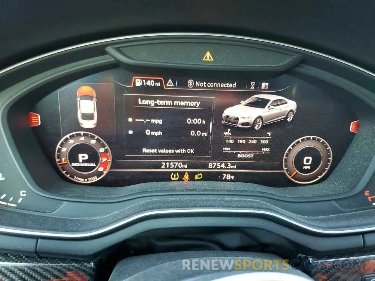 9 fotografías del automóvil dañado WUAPWAF59KA907884 AUDI S5/RS5 2019