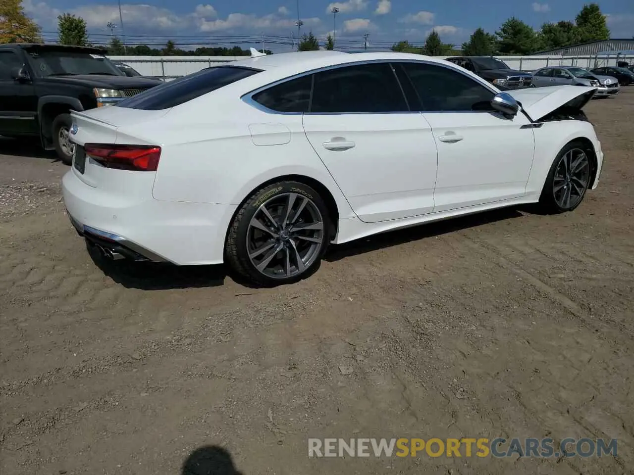 3 fotografías del automóvil dañado WAUC4CF58LA021261 AUDI S5/RS5 2020