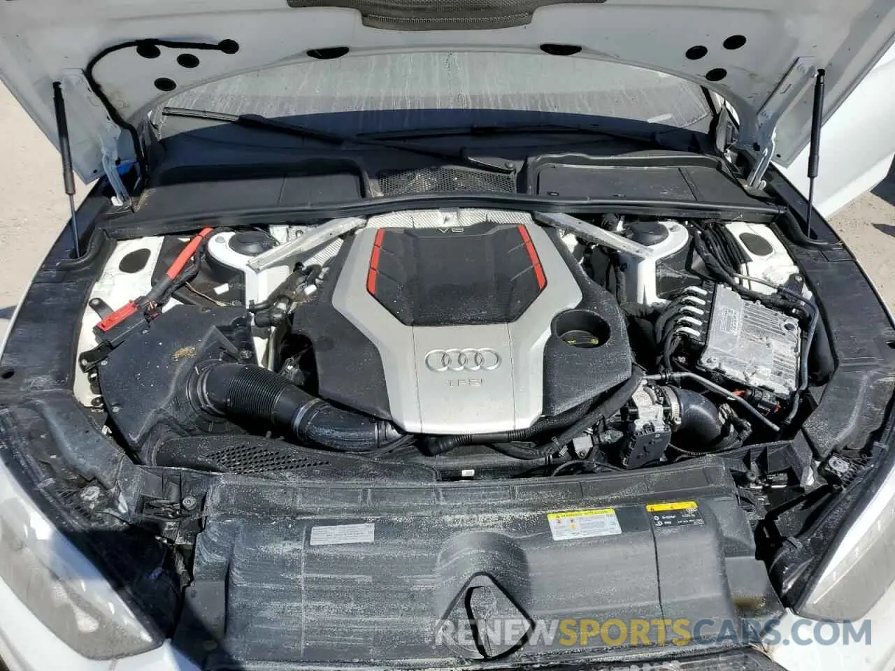 11 fotografías del automóvil dañado WAUP4AF58LA001744 AUDI S5/RS5 2020