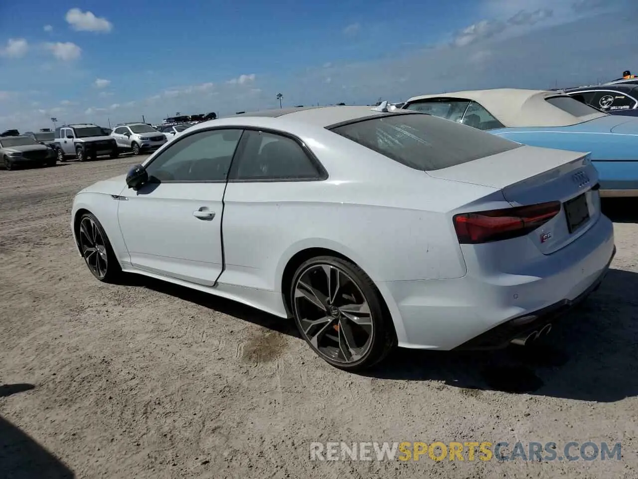 2 fotografías del automóvil dañado WAUP4AF58LA001744 AUDI S5/RS5 2020