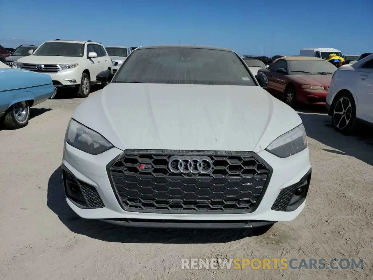 5 fotografías del automóvil dañado WAUP4AF58LA001744 AUDI S5/RS5 2020