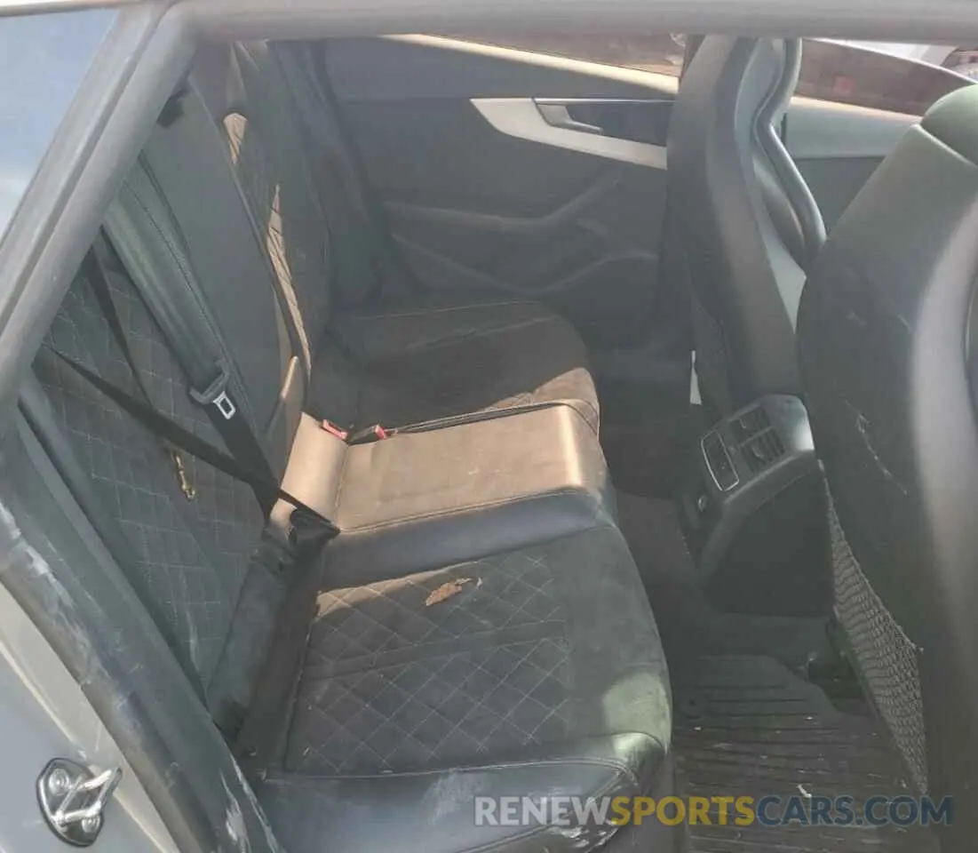 10 fotografías del automóvil dañado WAUA4CF58MA004260 AUDI S5/RS5 2021