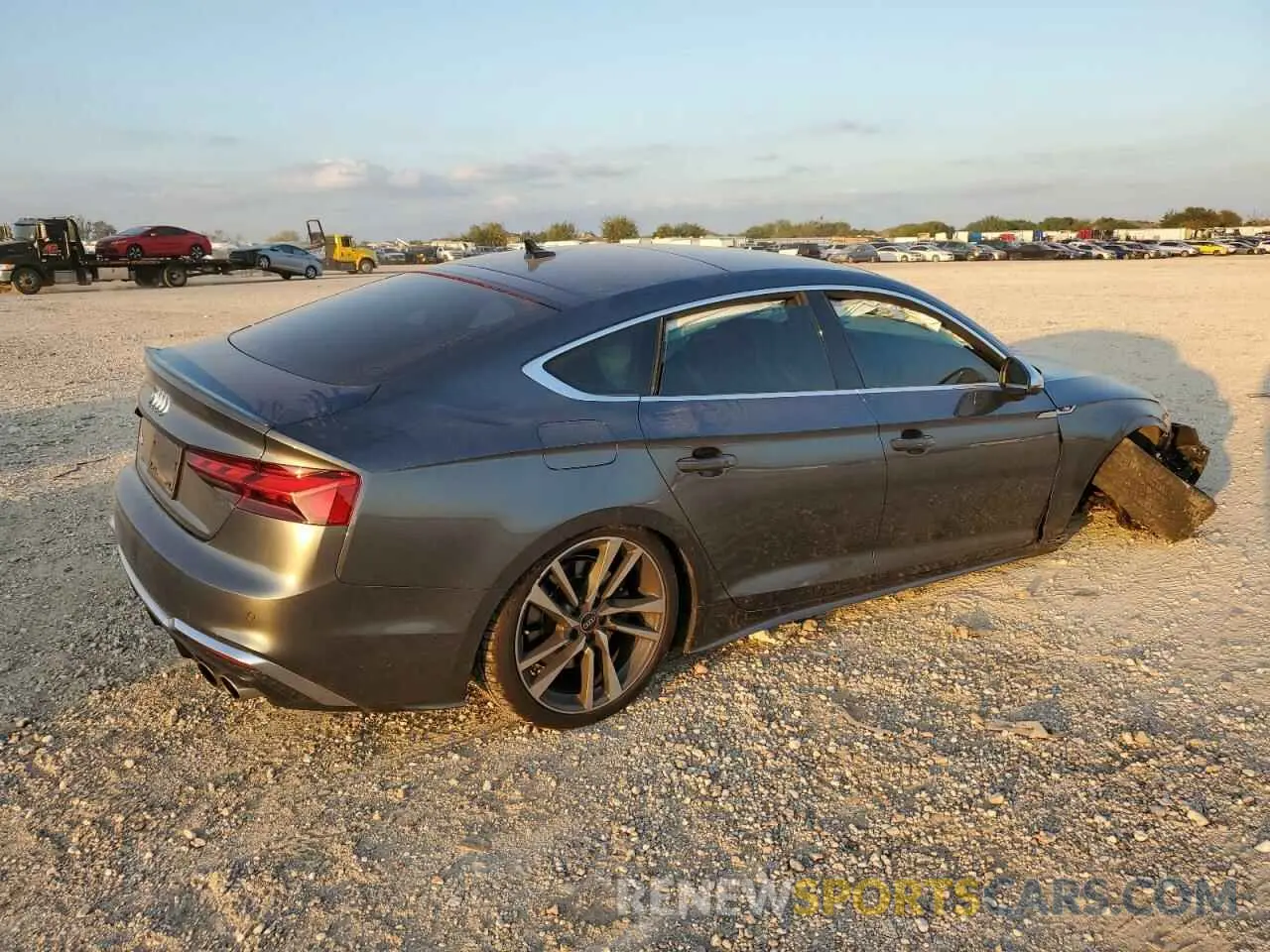 3 fotografías del automóvil dañado WAUC4DF54MA049484 AUDI S5/RS5 2021