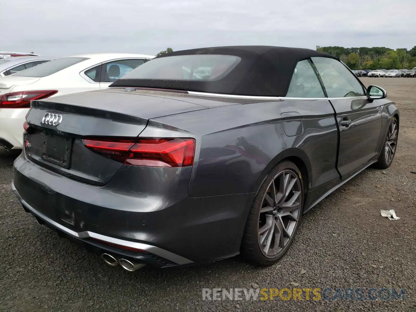 4 fotografías del automóvil dañado WAUW4GF58MN001638 AUDI S5/RS5 2021
