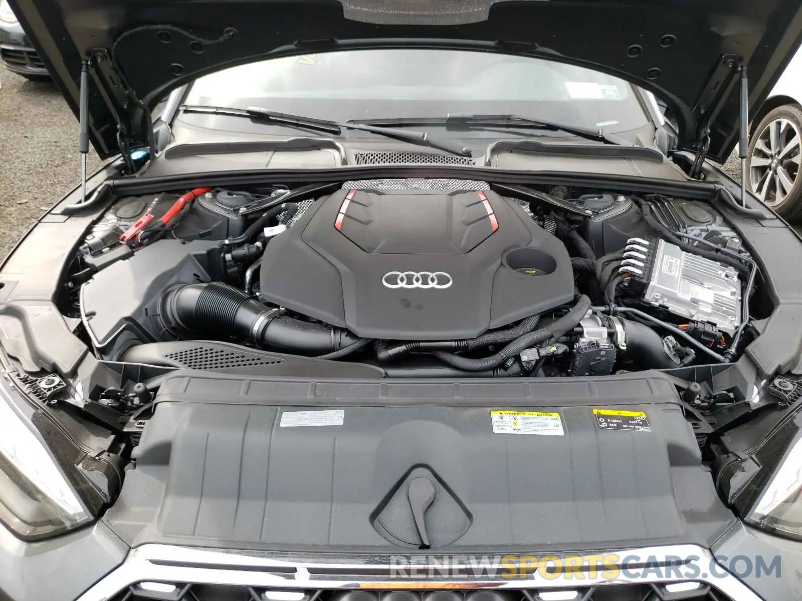 7 fotografías del automóvil dañado WAUW4GF58MN001638 AUDI S5/RS5 2021