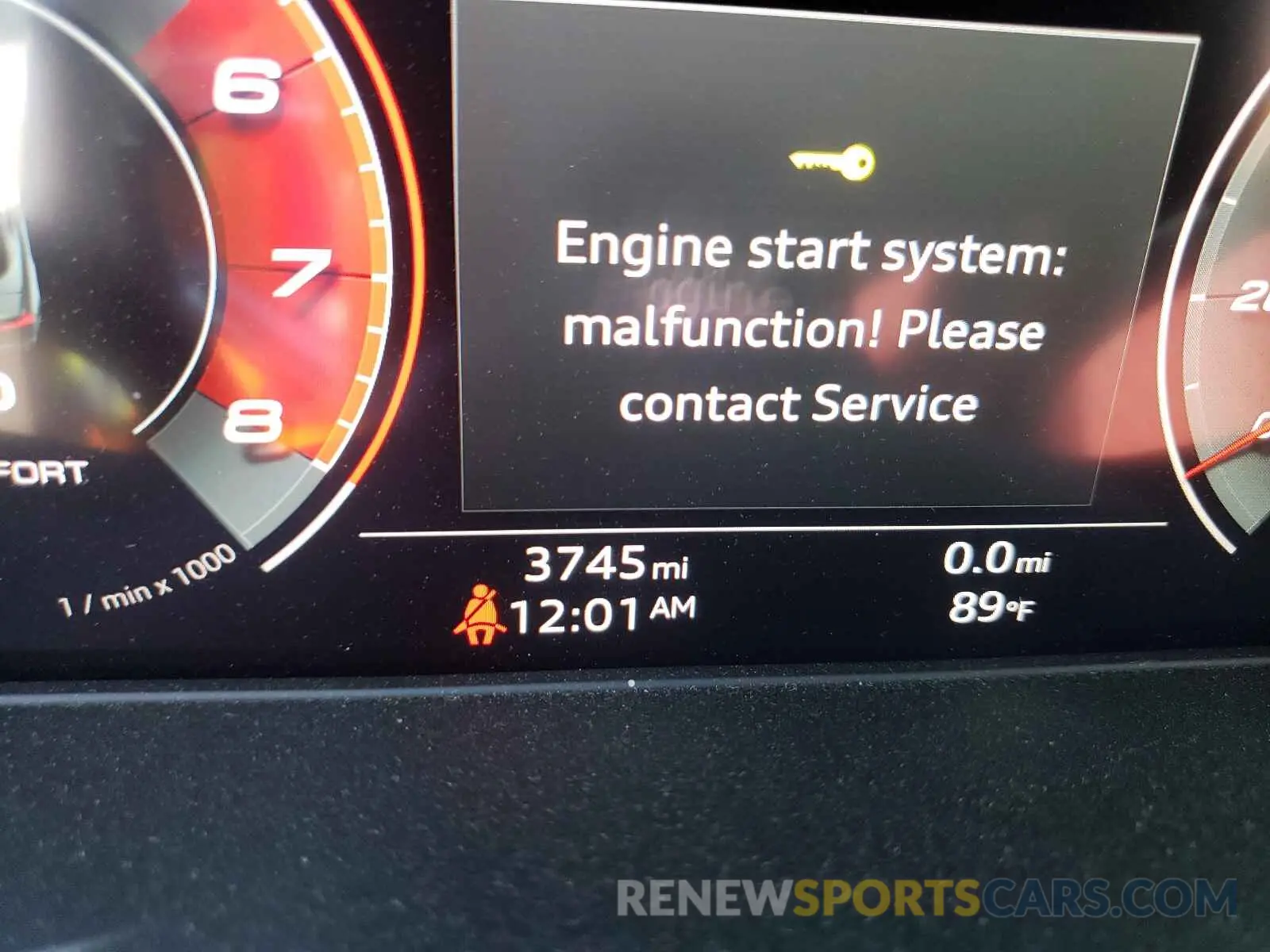 8 fotografías del automóvil dañado WAUW4GF58MN001638 AUDI S5/RS5 2021