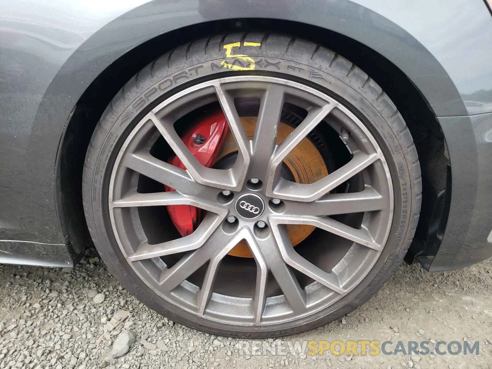 9 fotografías del automóvil dañado WAUW4GF58MN001638 AUDI S5/RS5 2021