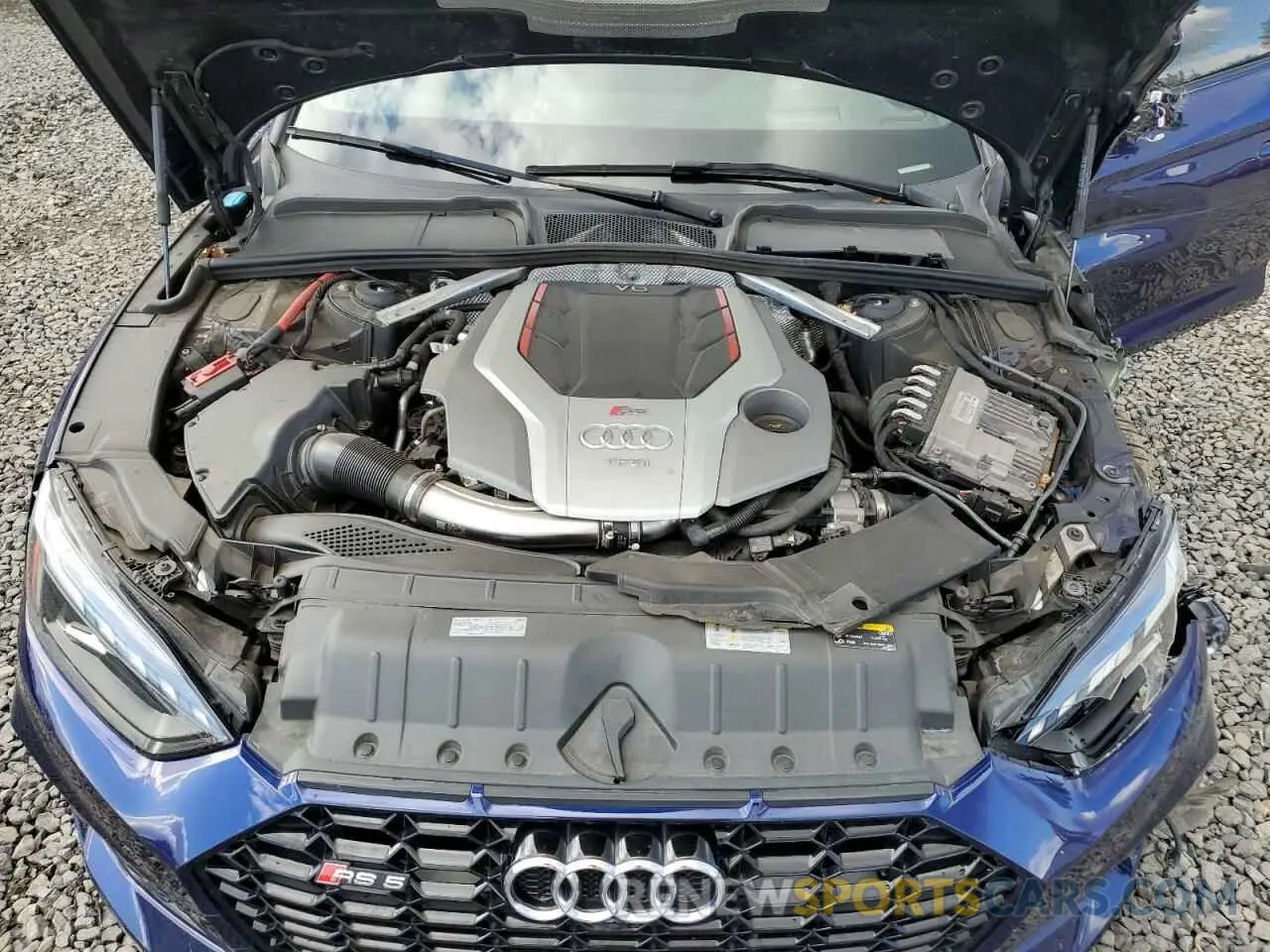 11 fotografías del automóvil dañado WUAAWCF53MA902779 AUDI S5/RS5 2021