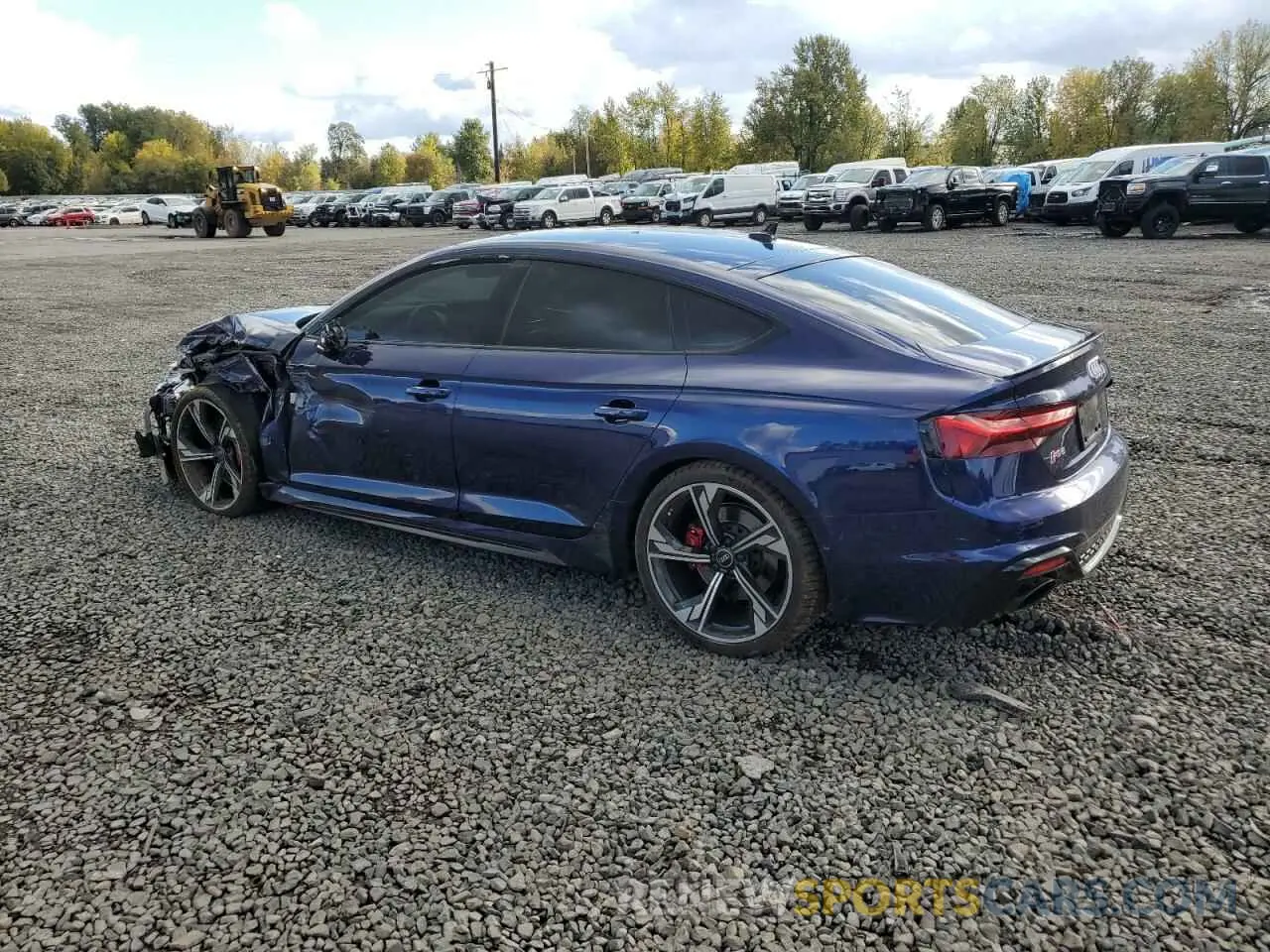 2 fotografías del automóvil dañado WUAAWCF53MA902779 AUDI S5/RS5 2021