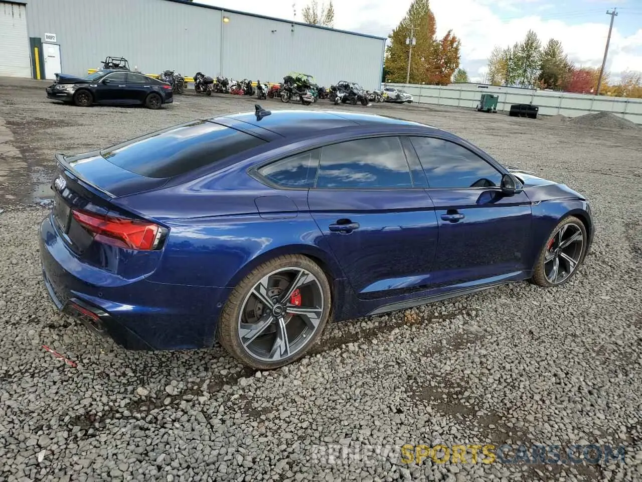 3 fotografías del automóvil dañado WUAAWCF53MA902779 AUDI S5/RS5 2021