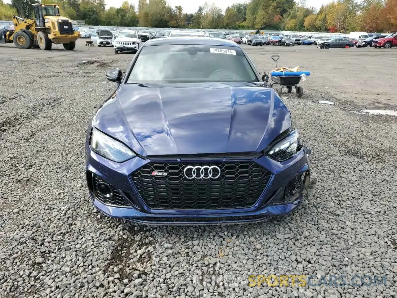 5 fotografías del automóvil dañado WUAAWCF53MA902779 AUDI S5/RS5 2021