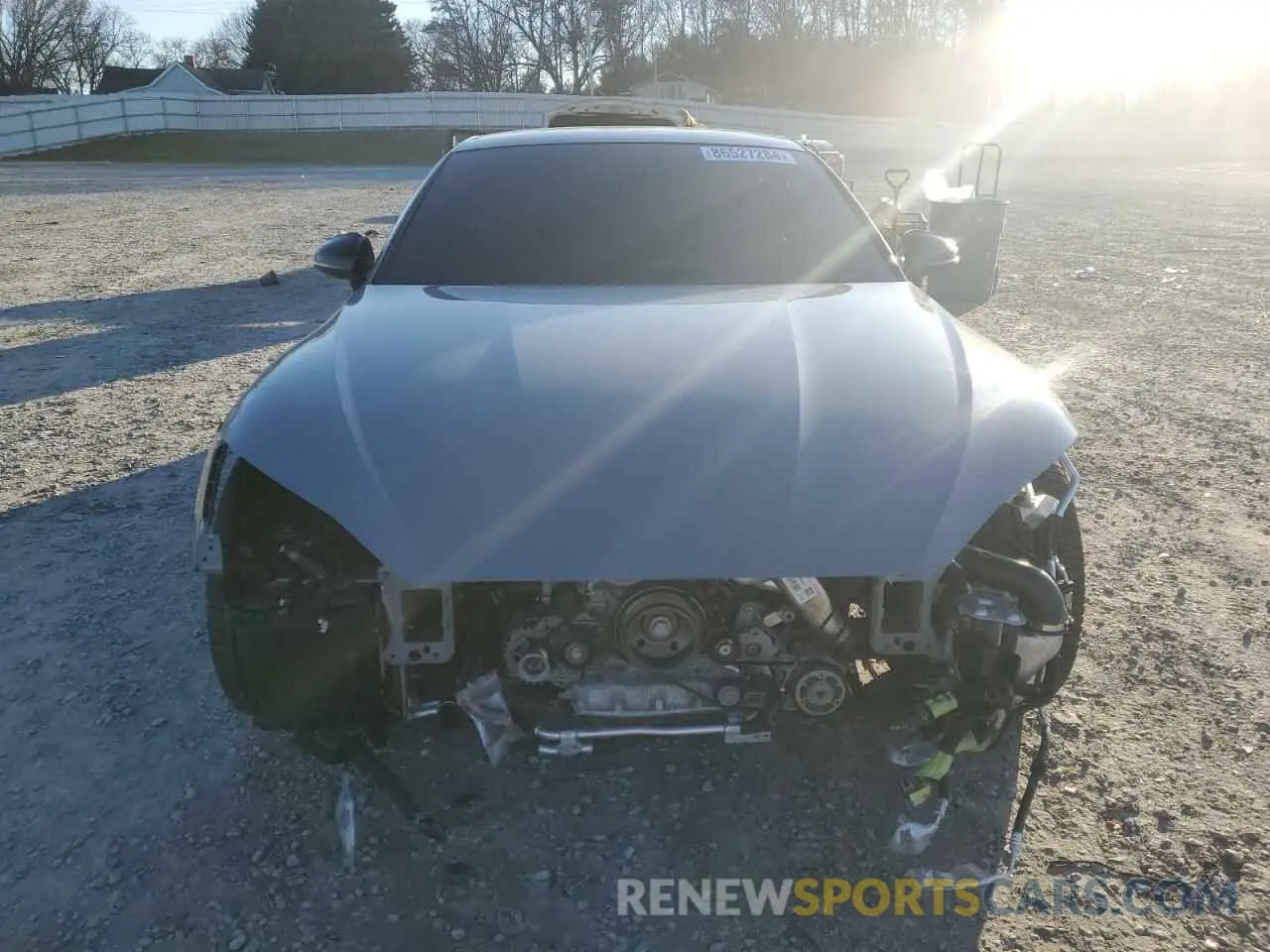 5 fotografías del automóvil dañado WUANWAF5XMA903675 AUDI S5/RS5 2021