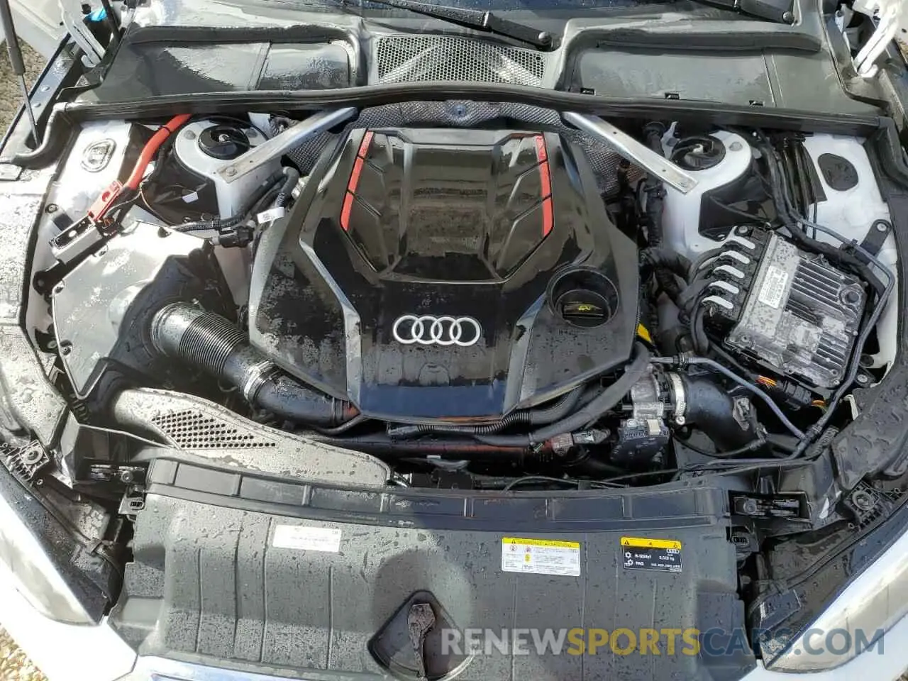 7 fotografías del automóvil dañado WAUB4CF50NA008468 AUDI S5/RS5 2022
