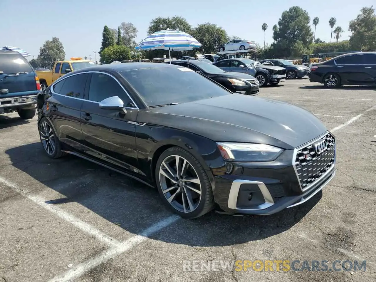 4 fotografías del automóvil dañado WAUC4CF51NA026949 AUDI S5/RS5 2022