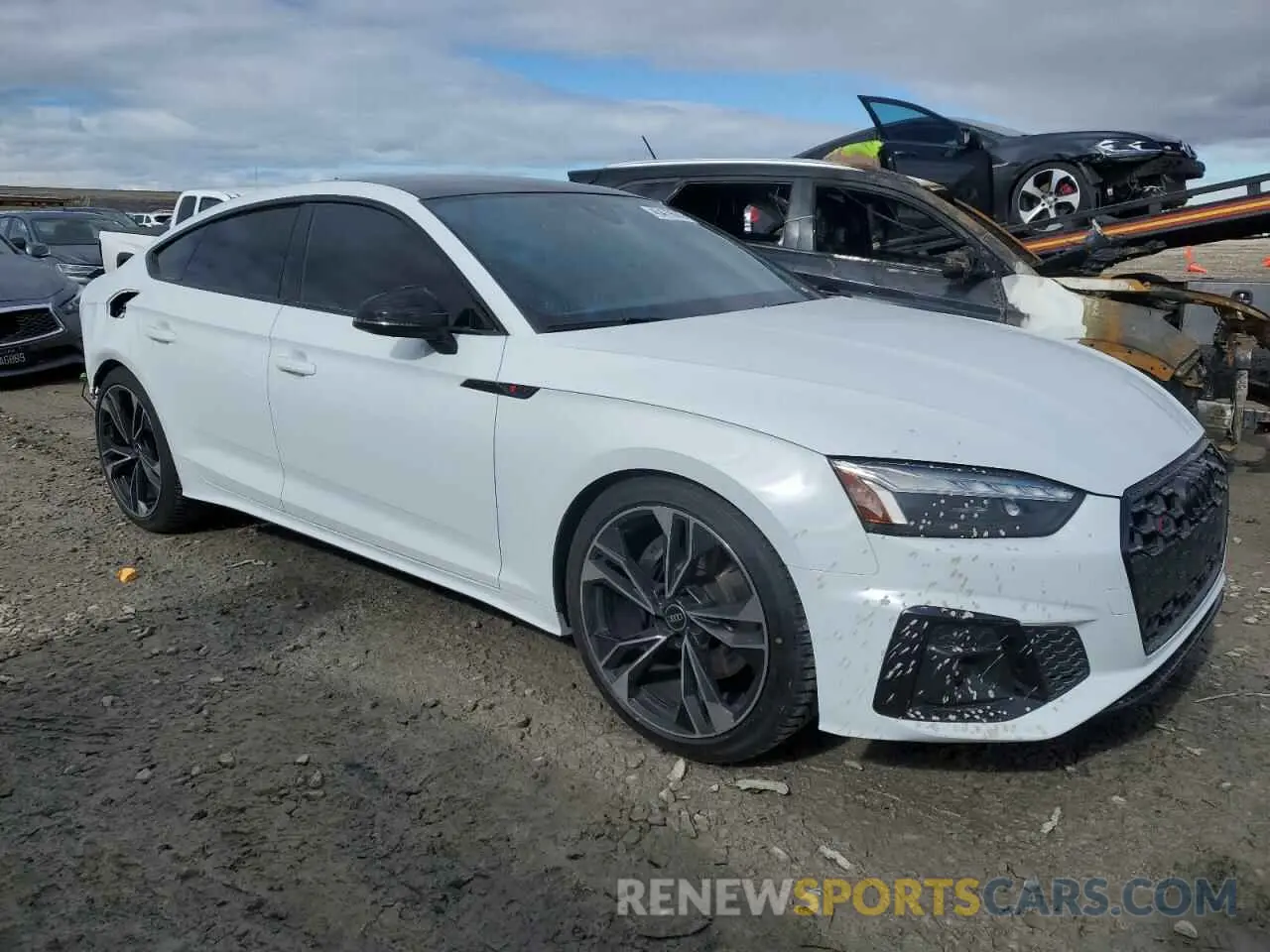 4 fotografías del automóvil dañado WAUC4CF52NA039905 AUDI S5/RS5 2022