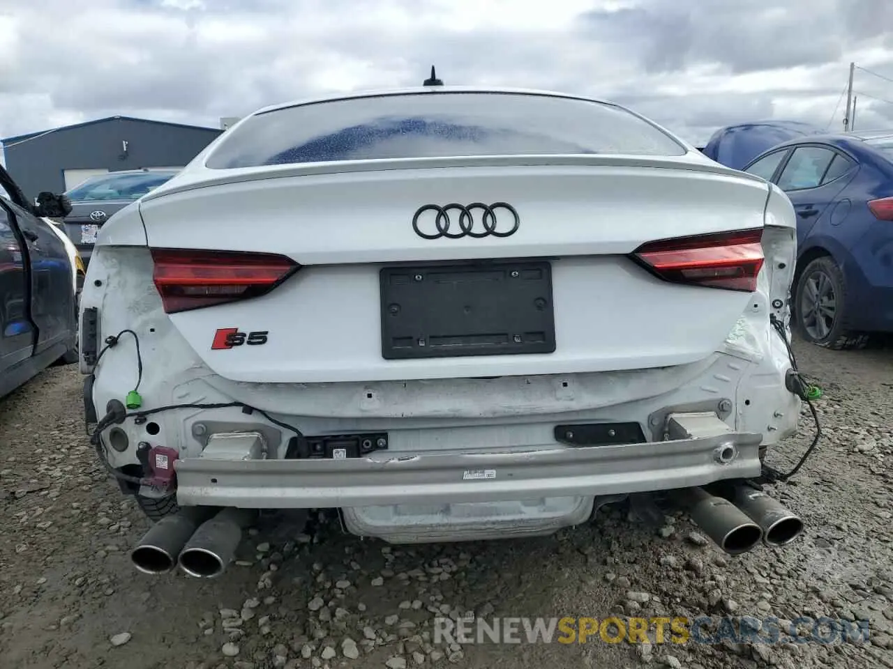6 fotografías del automóvil dañado WAUC4CF52NA039905 AUDI S5/RS5 2022