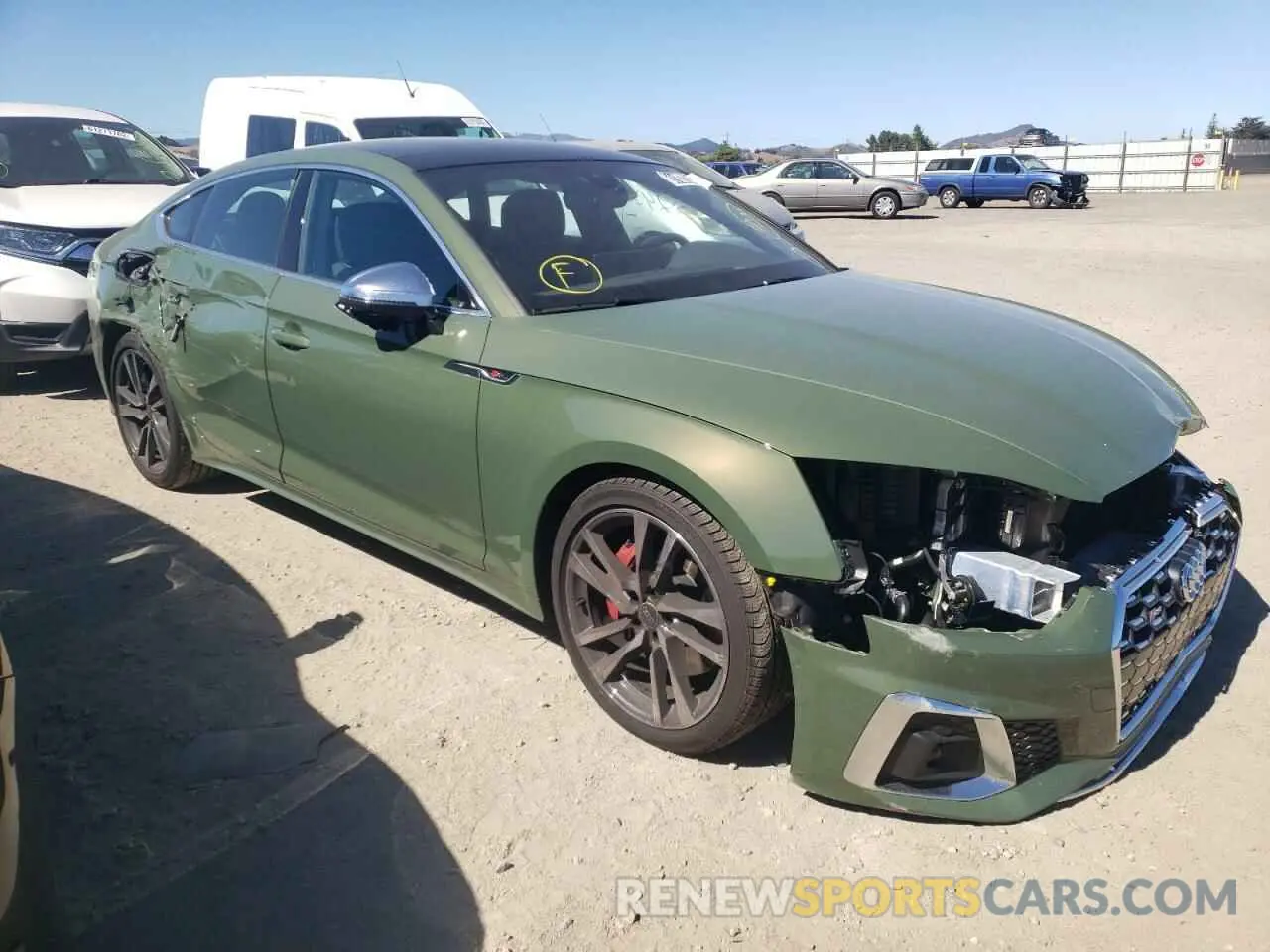 1 fotografías del automóvil dañado WAUC4DF57NA007828 AUDI S5/RS5 2022