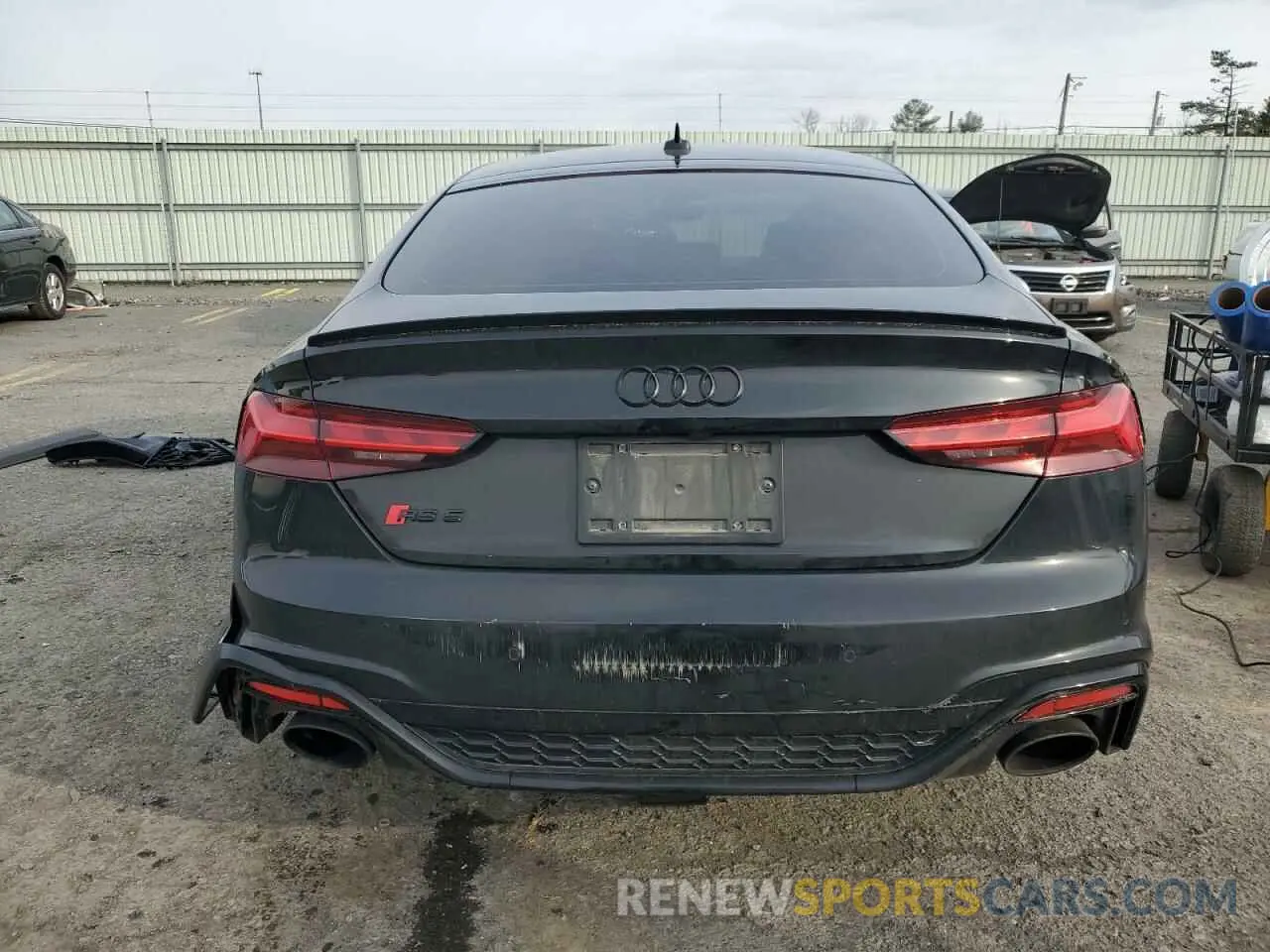 6 fotografías del automóvil dañado WUAAWCF50NA902918 AUDI S5/RS5 2022