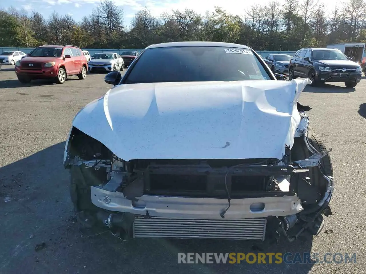 5 fotografías del automóvil dañado WAUC4CF51PA018465 AUDI S5/RS5 2023