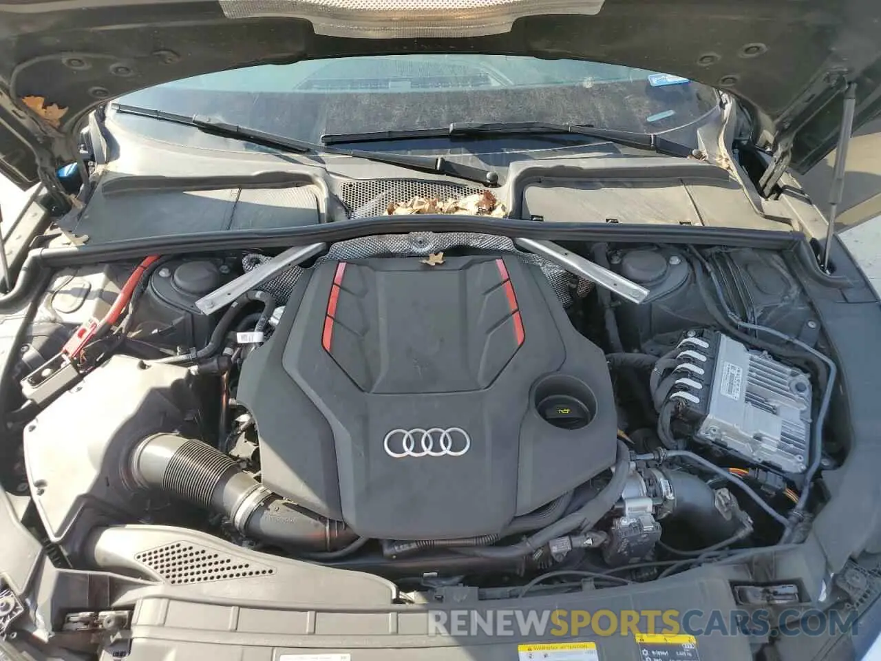 11 fotografías del automóvil dañado WAUC4CF55PA010885 AUDI S5/RS5 2023