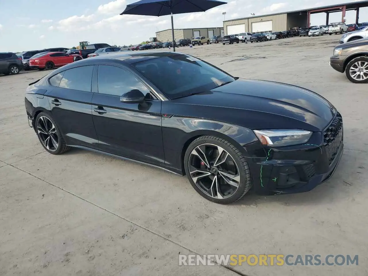 4 fotografías del automóvil dañado WAUC4CF55PA010885 AUDI S5/RS5 2023