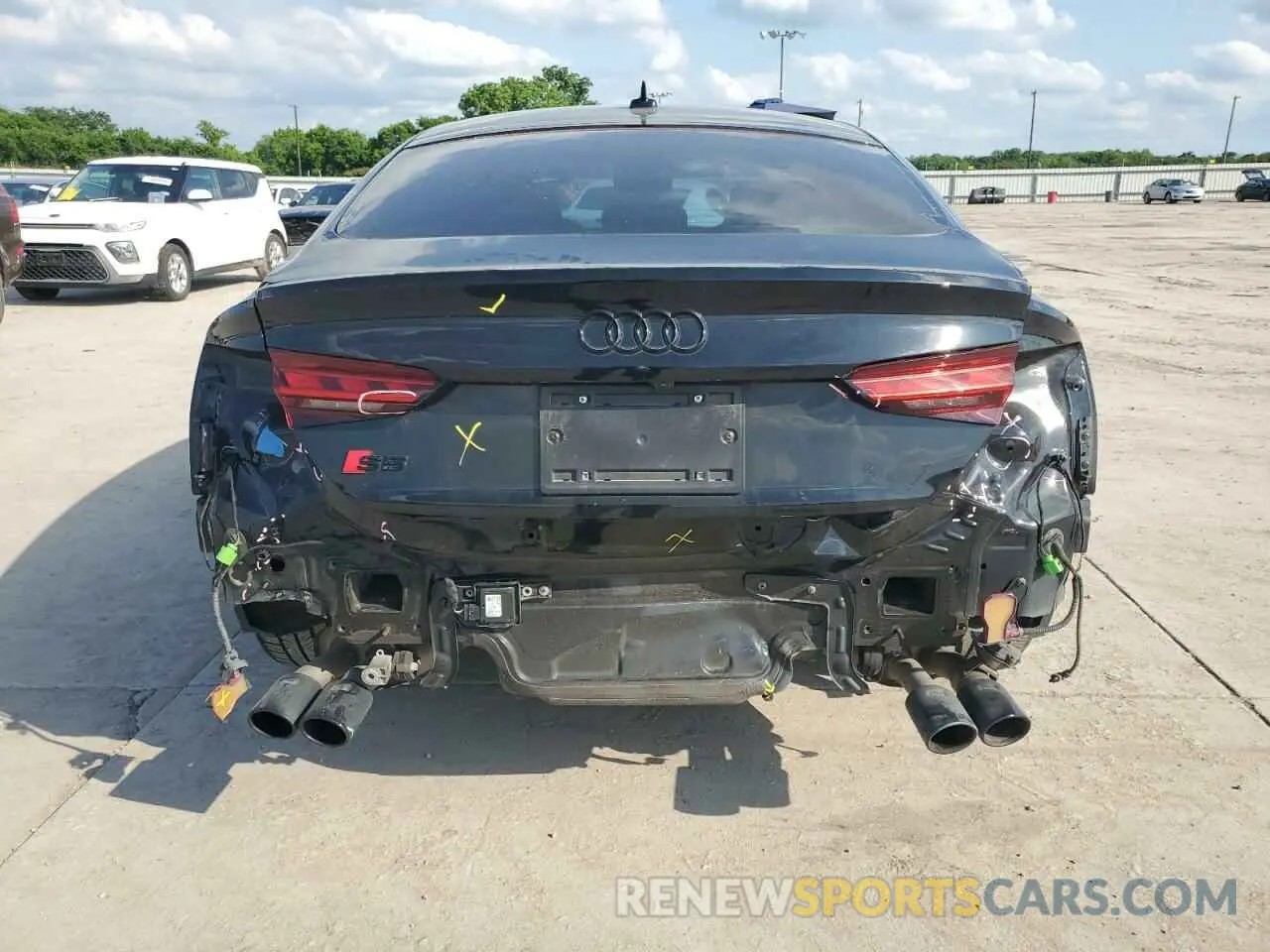 6 fotografías del automóvil dañado WAUC4CF55PA010885 AUDI S5/RS5 2023