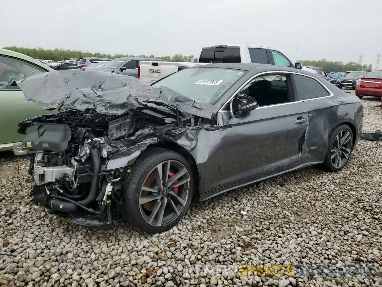 1 fotografías del automóvil dañado WAUP4AF58PA010739 AUDI S5/RS5 2023