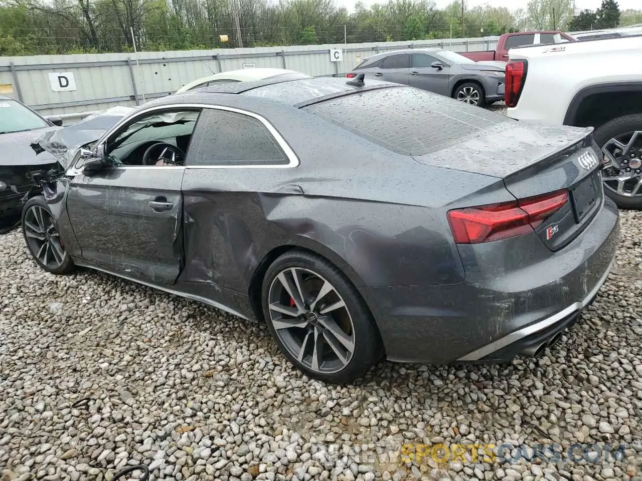 2 fotografías del automóvil dañado WAUP4AF58PA010739 AUDI S5/RS5 2023