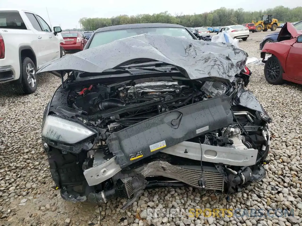 5 fotografías del automóvil dañado WAUP4AF58PA010739 AUDI S5/RS5 2023