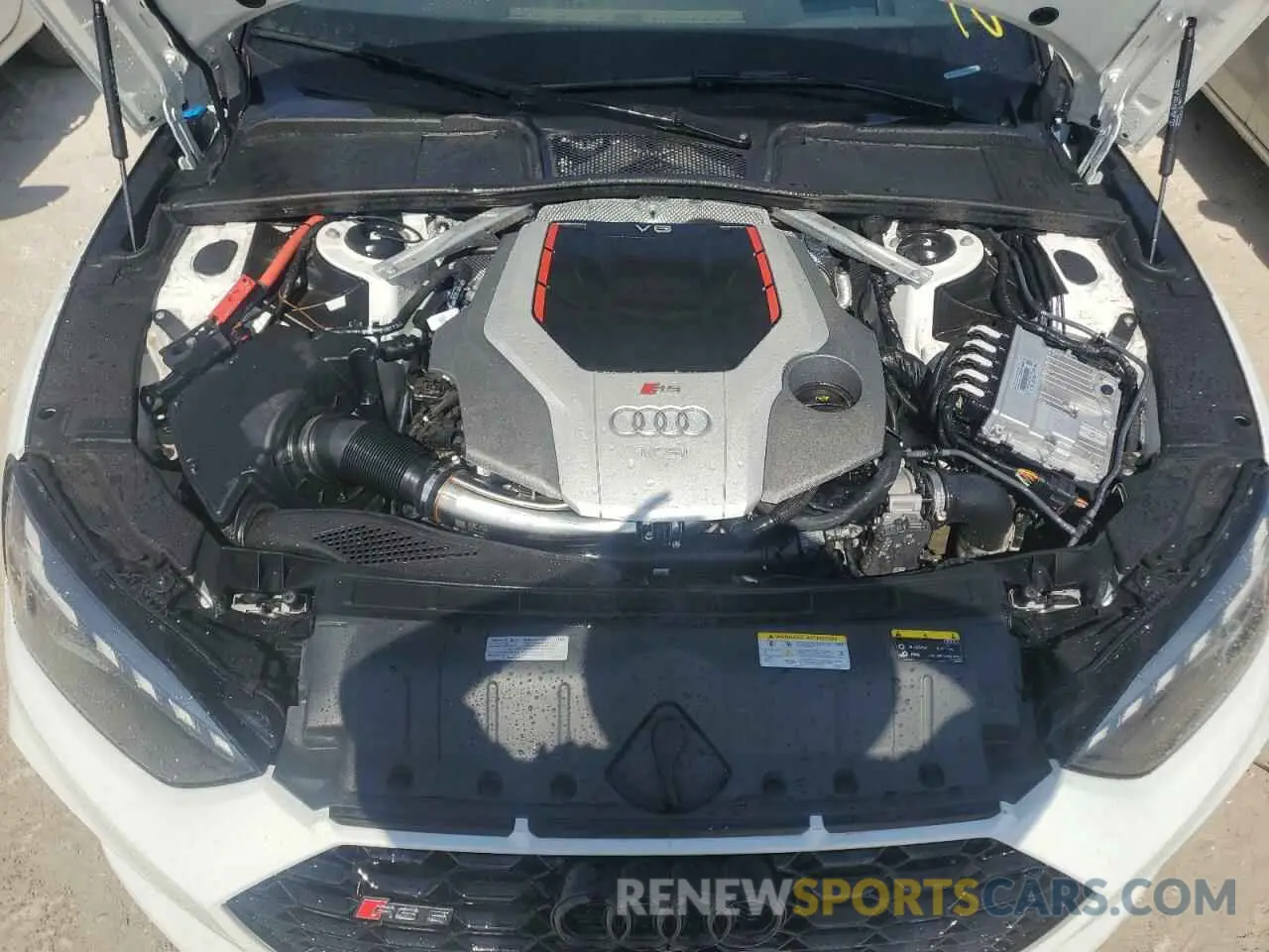 11 fotografías del automóvil dañado WUAAWCF55PA900469 AUDI S5/RS5 2023
