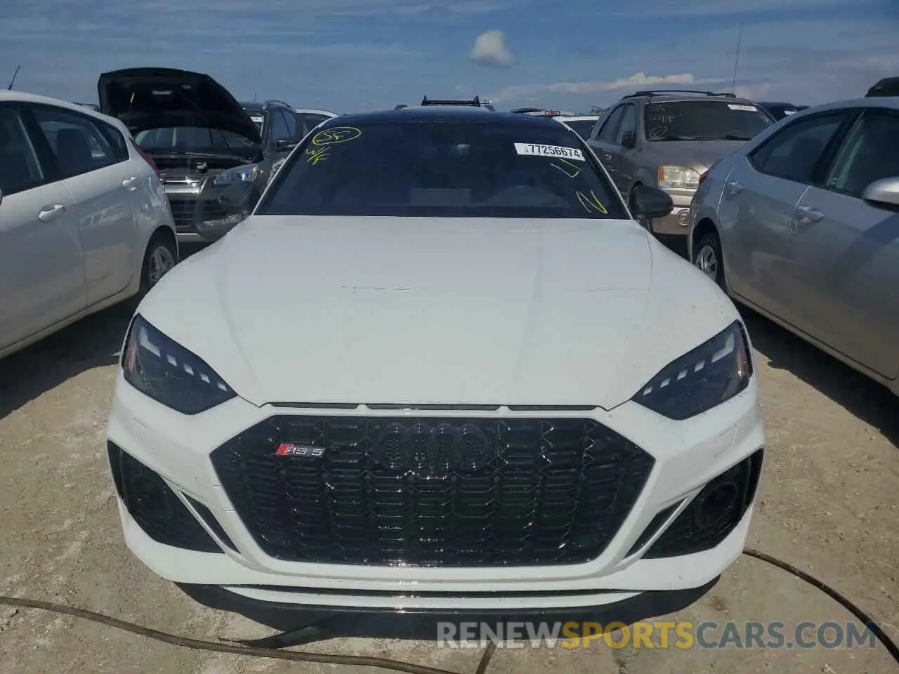 5 fotografías del automóvil dañado WUAAWCF55PA900469 AUDI S5/RS5 2023