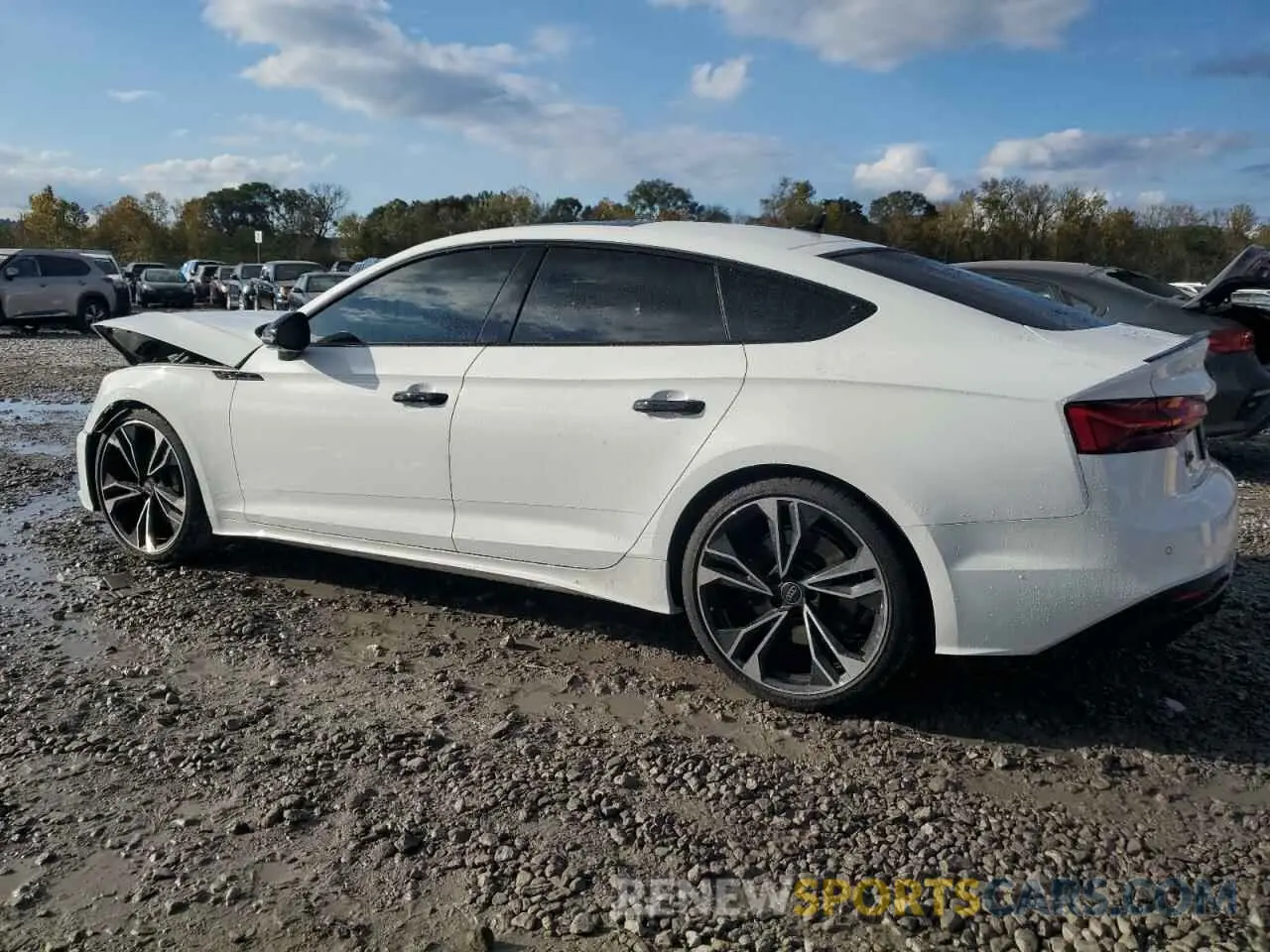 2 fotografías del automóvil dañado WAUC4CF54RA088397 AUDI S5/RS5 2024