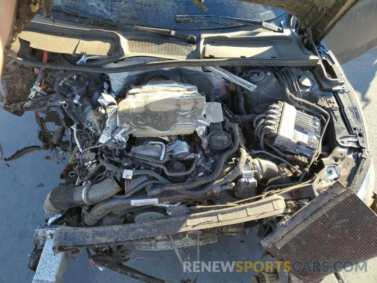 11 fotografías del automóvil dañado WAUC4CF55RA002174 AUDI S5/RS5 2024