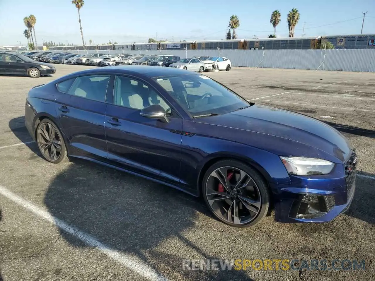 4 fotografías del automóvil dañado WAUC4CF58RA021415 AUDI S5/RS5 2024