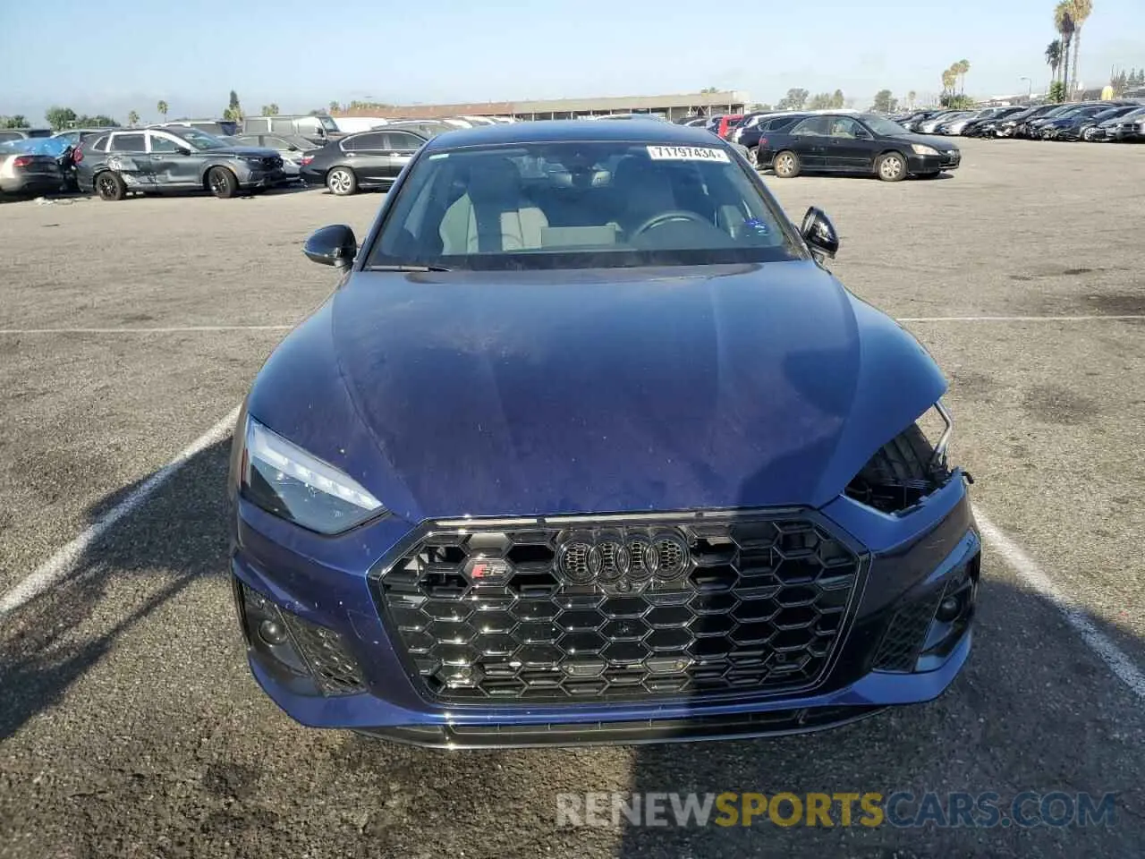 5 fotografías del automóvil dañado WAUC4CF58RA021415 AUDI S5/RS5 2024
