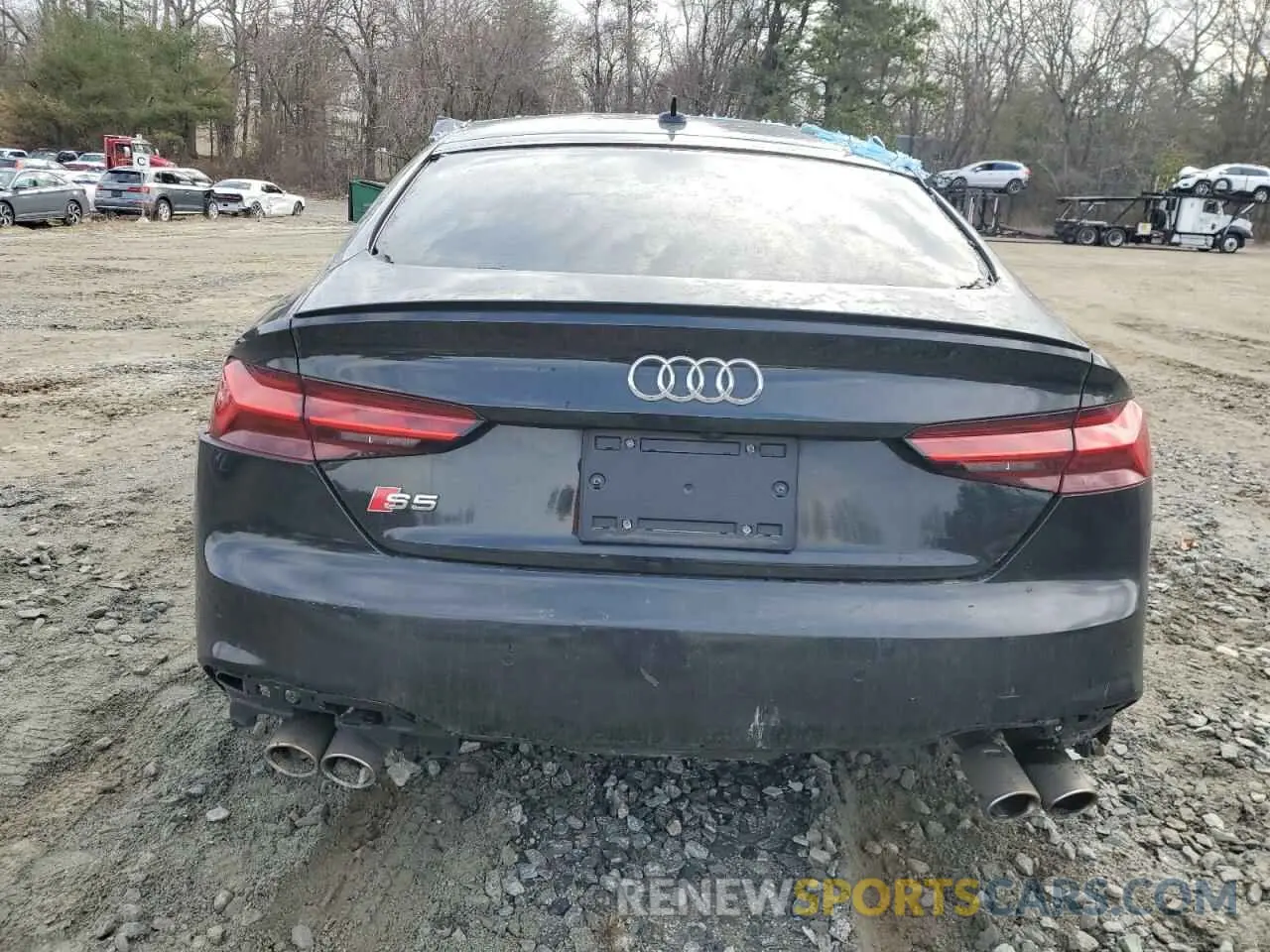 6 fotografías del automóvil dañado WAUC4CF5XRA005572 AUDI S5/RS5 2024
