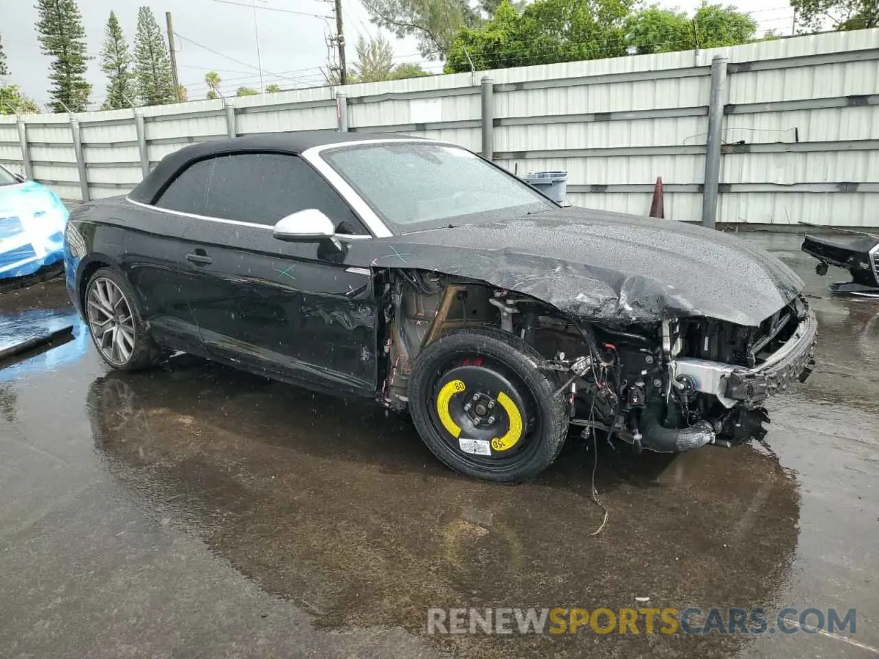 4 fotografías del automóvil dañado WAUW4GF55RN000471 AUDI S5/RS5 2024