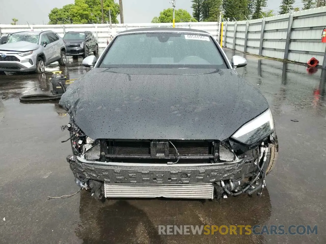5 fotografías del automóvil dañado WAUW4GF55RN000471 AUDI S5/RS5 2024