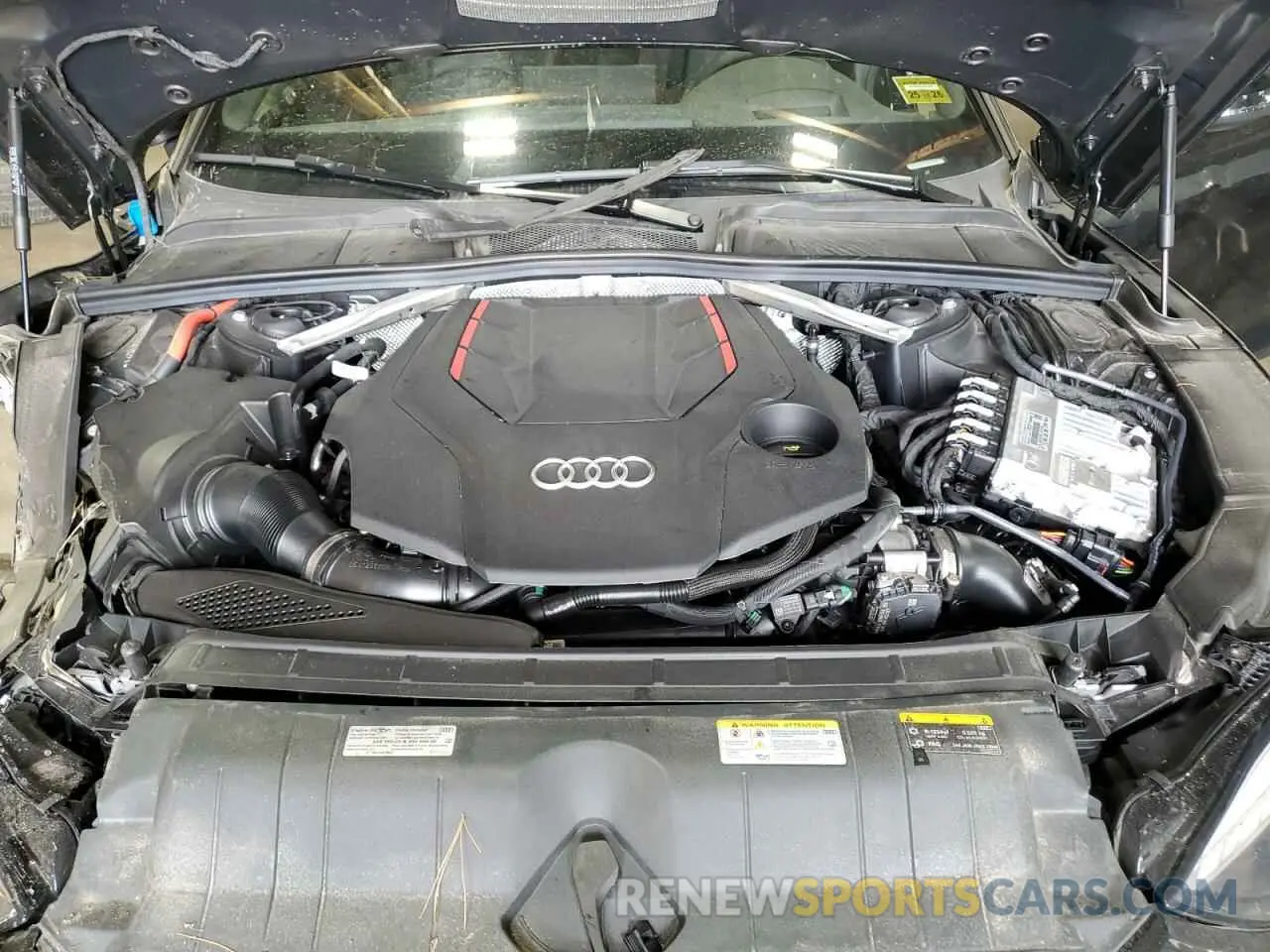 11 fotografías del automóvil dañado WAUB4CF50SA015271 AUDI S5/RS5 2025