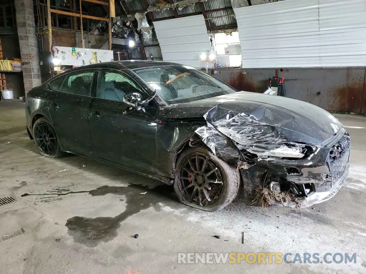 4 fotografías del automóvil dañado WAUB4CF50SA015271 AUDI S5/RS5 2025