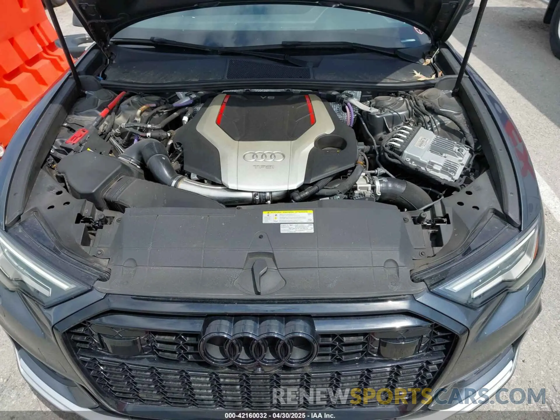 10 fotografías del automóvil dañado WAUDFAF28LN037283 AUDI S6 2020