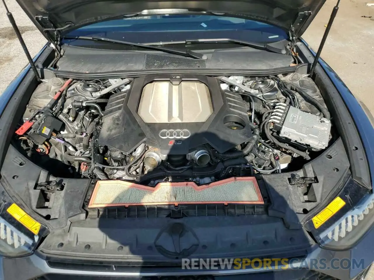 12 fotografías del automóvil dañado WUA1CBF21MN904130 AUDI S6/RS6 2021
