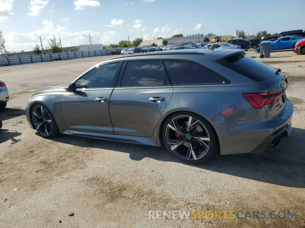 2 fotografías del automóvil dañado WUA1CBF21MN904130 AUDI S6/RS6 2021