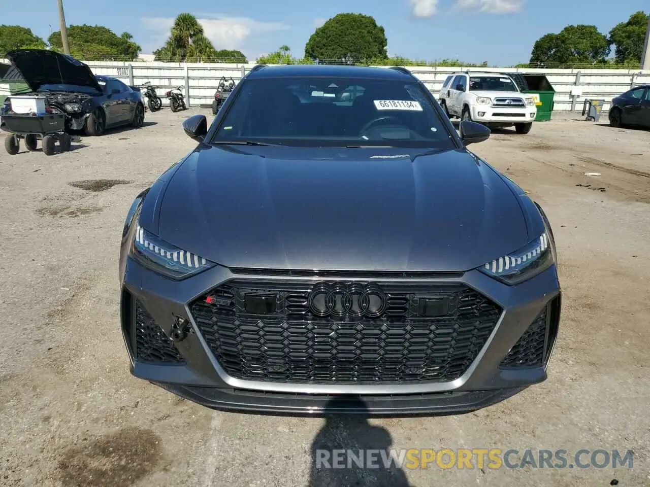 5 fotografías del automóvil dañado WUA1CBF21MN904130 AUDI S6/RS6 2021