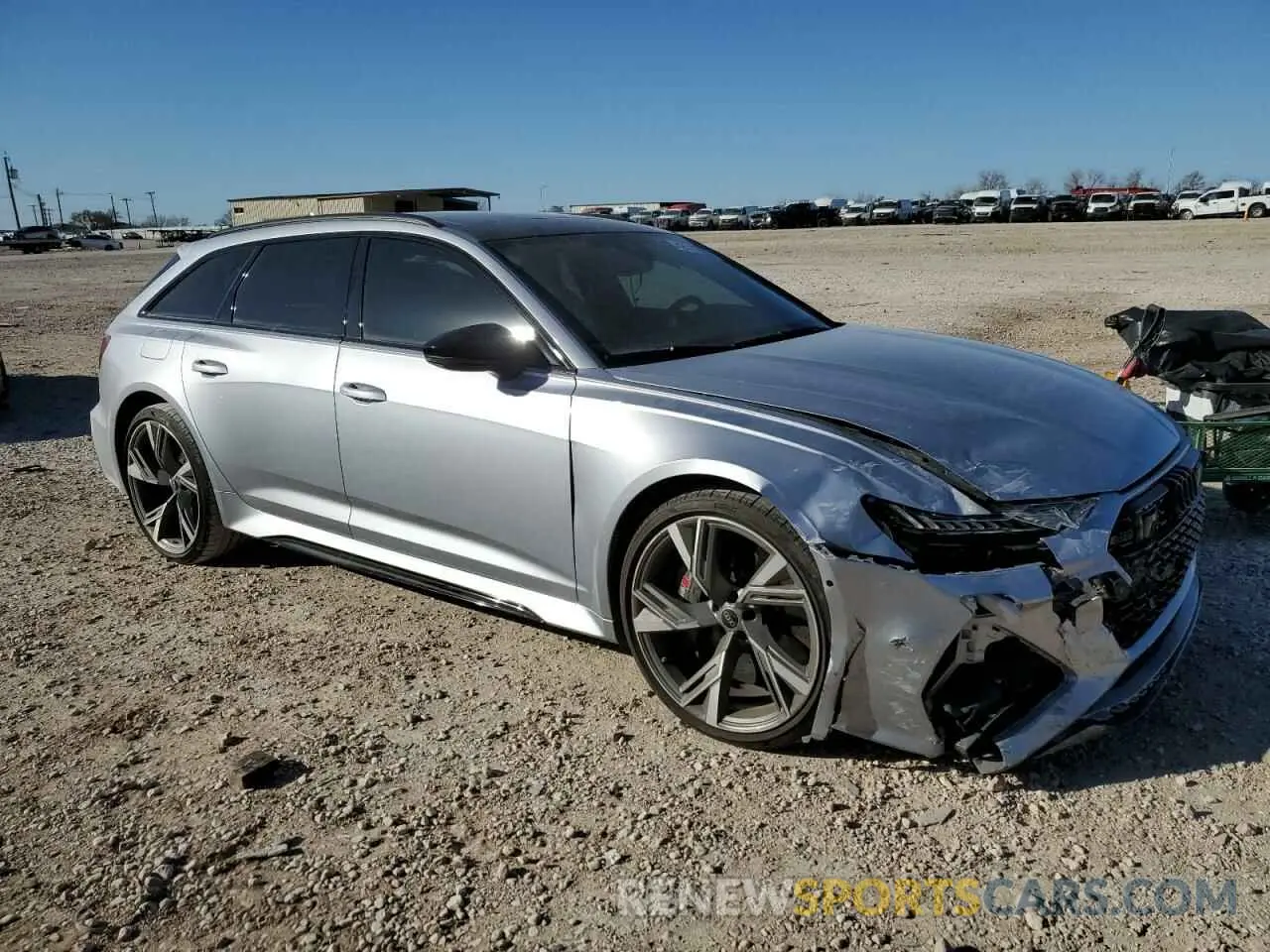 4 fotografías del automóvil dañado WUA1CBF23MN909085 AUDI S6/RS6 2021