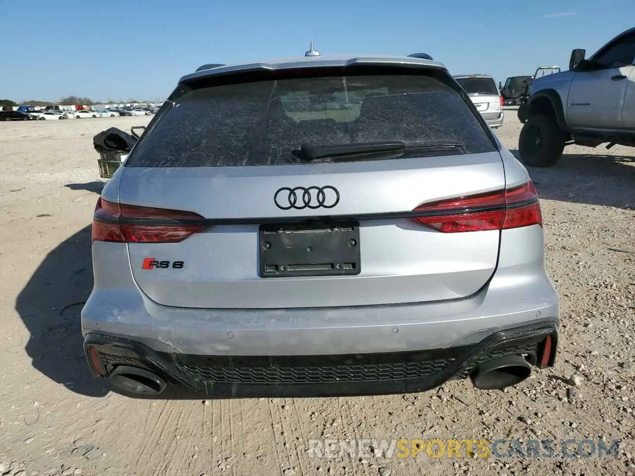 6 fotografías del automóvil dañado WUA1CBF23MN909085 AUDI S6/RS6 2021
