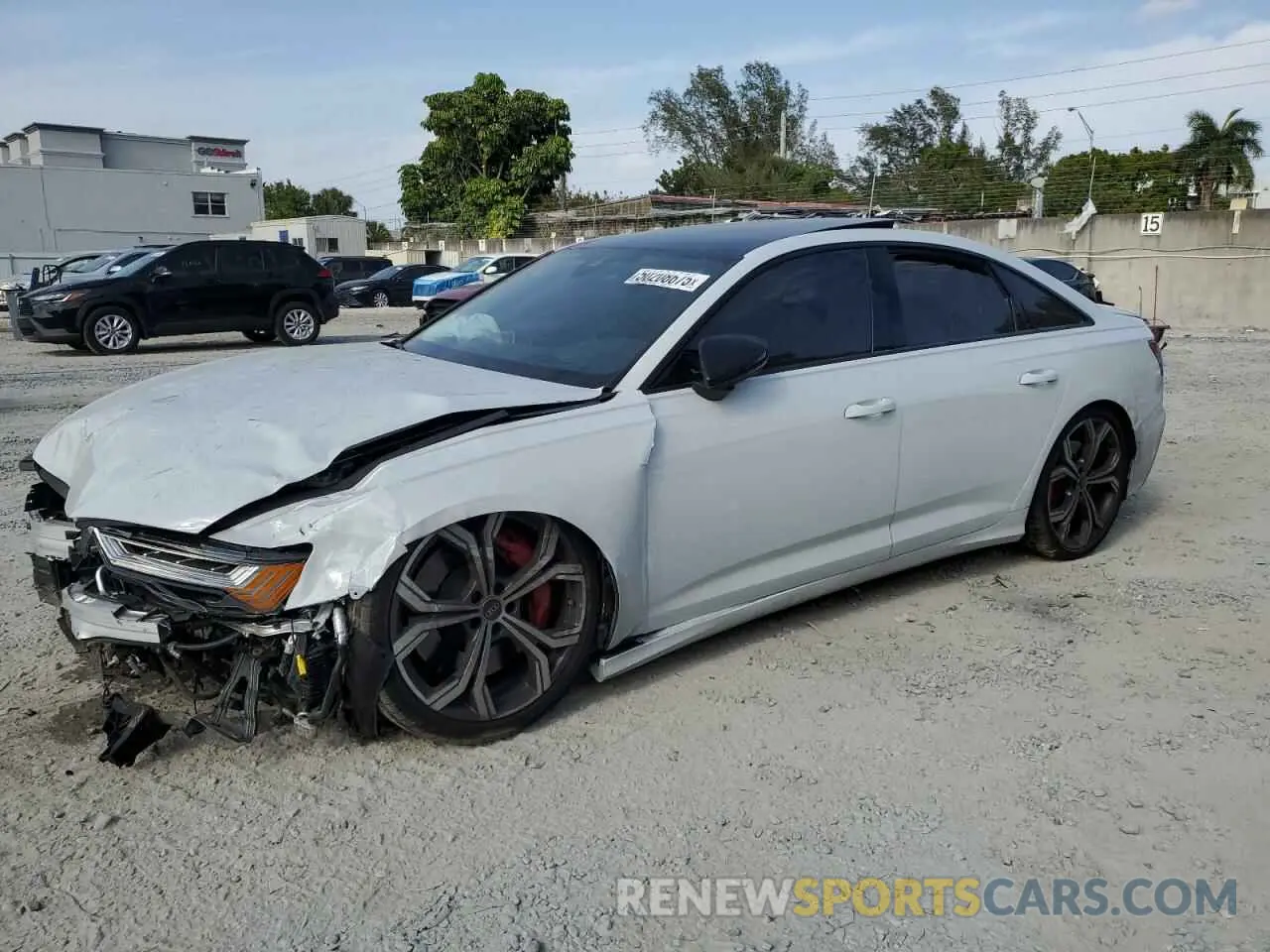 1 fotografías del automóvil dañado WAUFFBF21SN029314 AUDI S6/RS6 2025