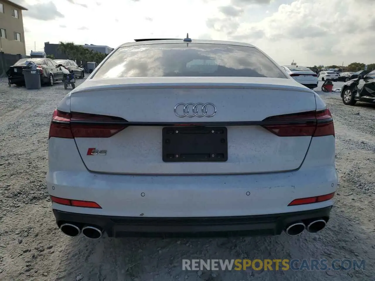 6 fotografías del automóvil dañado WAUFFBF21SN029314 AUDI S6/RS6 2025